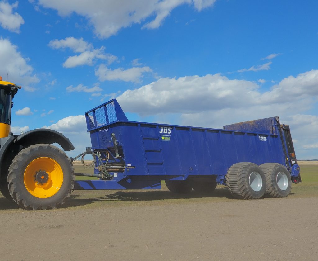 JBS ESeries 3.0 Manure Spreader Twin Clover Equipment LLC